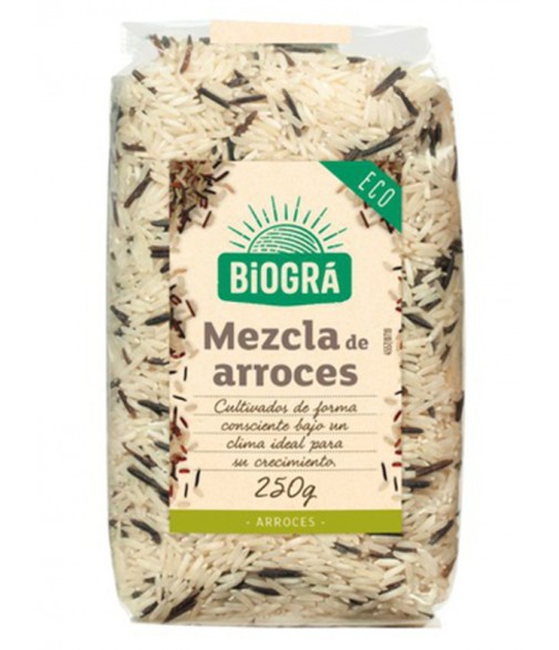 Mezcla Arroces Salvajes 250 gr Biogra/Sorribas