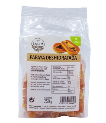 Papaya Deshidratada 250 gr Int-Salim