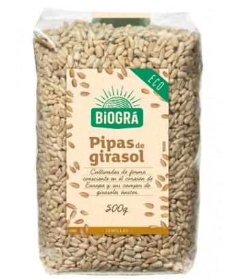 Pipas Girasol Grande 500 gr Biogra/Sorribas