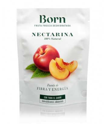 Fruta Nectarina Deshidratada 40 gr Born