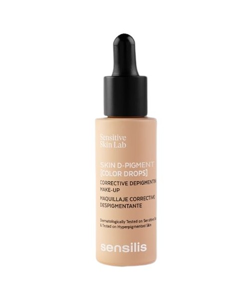 Sensilis Skin D-Pigment Depigmenting Corrective Makeup 05 Péche Rosé 30 ml
