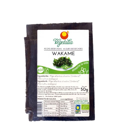 Alga Wakame 50 gr Vegetalia