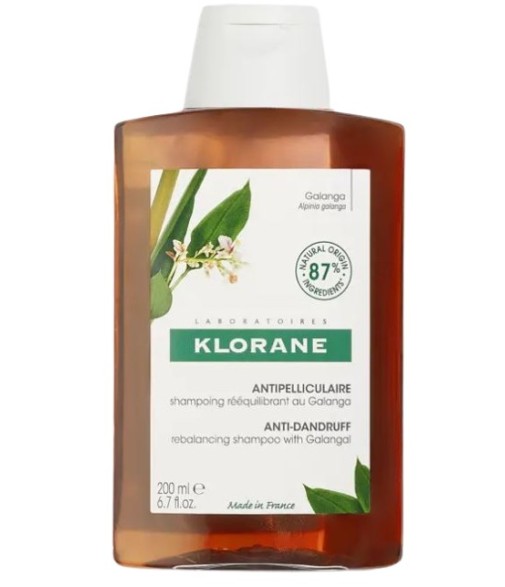 Klorane Champú Anticaspa a la Galanga 200 ml