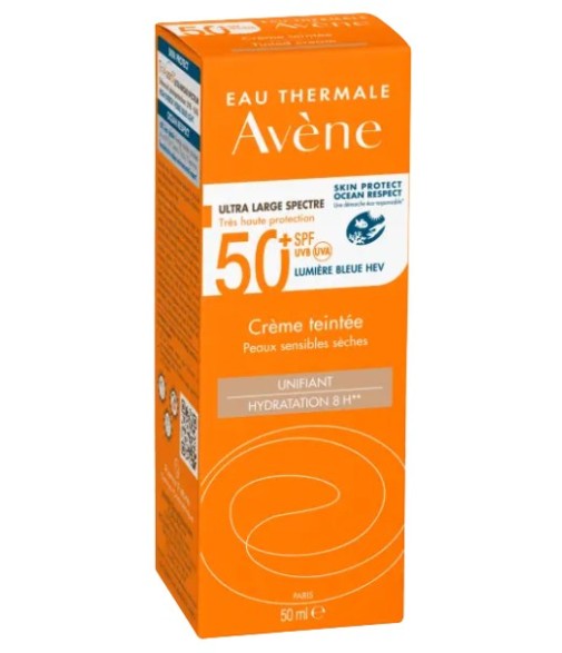 Avène Solar SPF 50+ Dry Touch Color Cream 50 ml