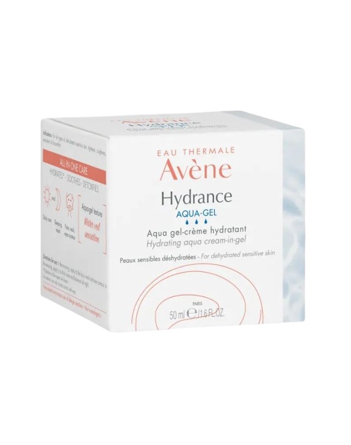 Avéne Hydrance Aqua-Gel Moisturizing Cream for All Sensitive Dehydrated Skin Types 50ml