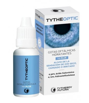 Tytheoptic HA Plus con Dos Humectantes 0,30% Ácido Hialurónico 0,1 % Hidroxietilcelulosa 10 ml