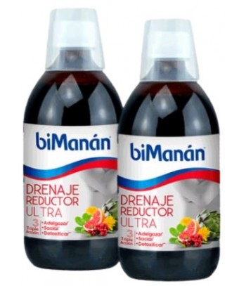 BiManán Pack Drenaje Reductor Segunda Unidad 50% 500 ml