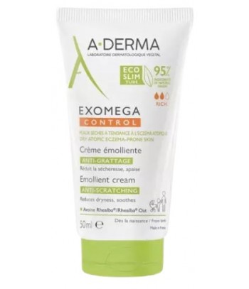 A-Derma Exomega Control Crema Emoliente 50ml