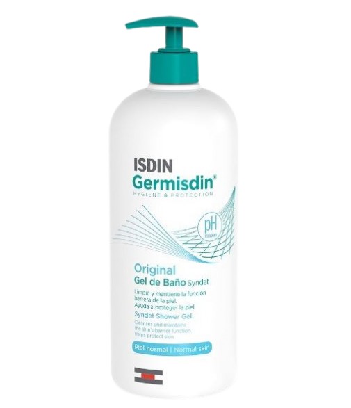 Germisdin Original Gel de Baño Sin Jabón con Agentes Antisépticos Piel Normal 500ml