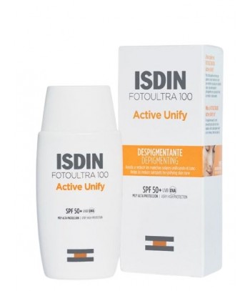Isdin Foto Ultra 100 Active Unify Fusion Fluid Corrige SPF50+ 50 ml