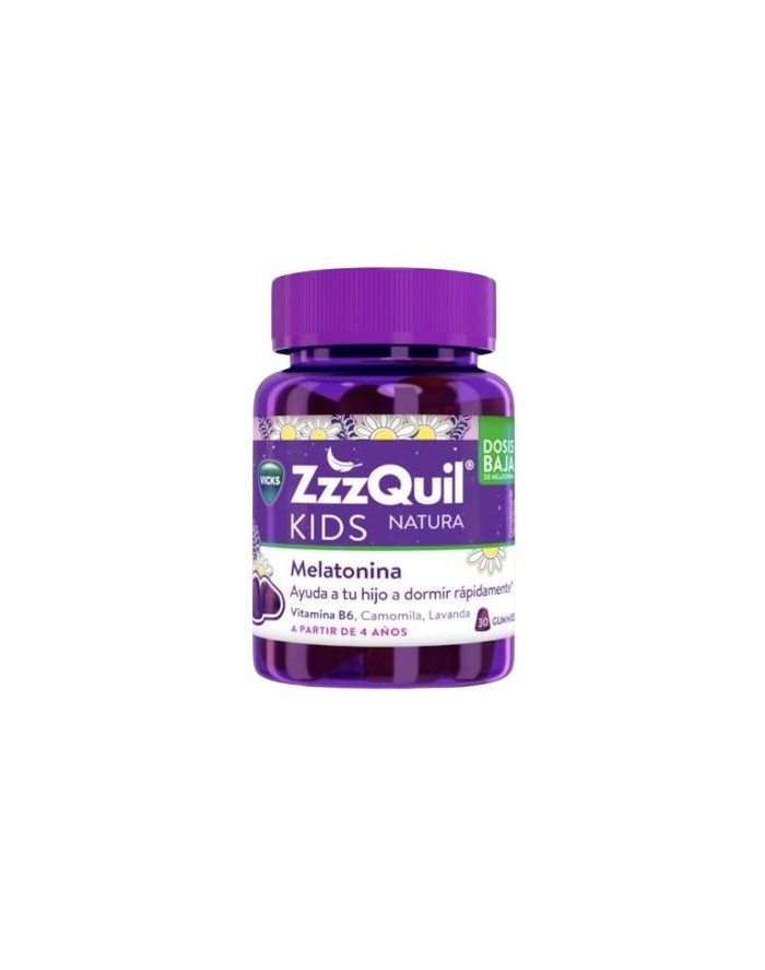 ZzzQuil Natura kids Frutos del Bosque 30 Gummies