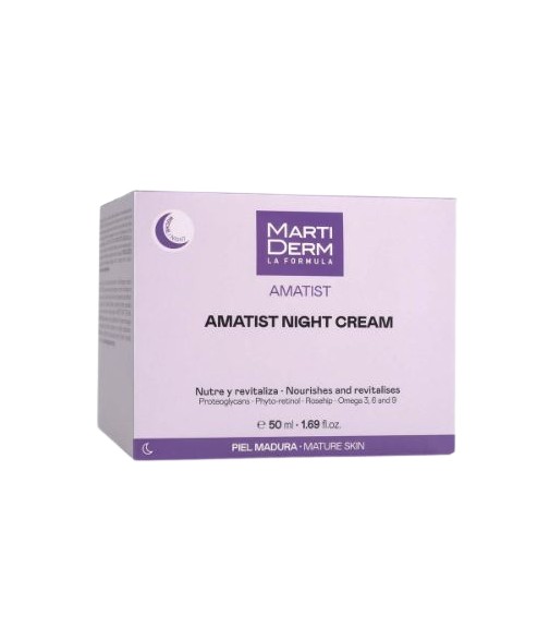 MartiDerm Amatist Night Cream Piel Madura 50ml