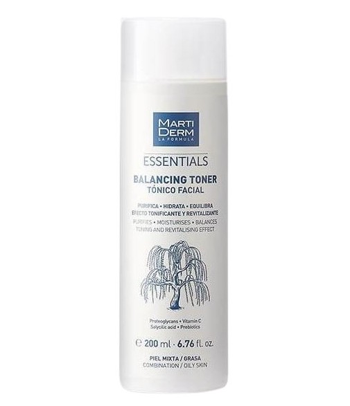 MartiDerm Essentials Balancing Toner Tónico Facial Piel Mixta Grasa 200 ml