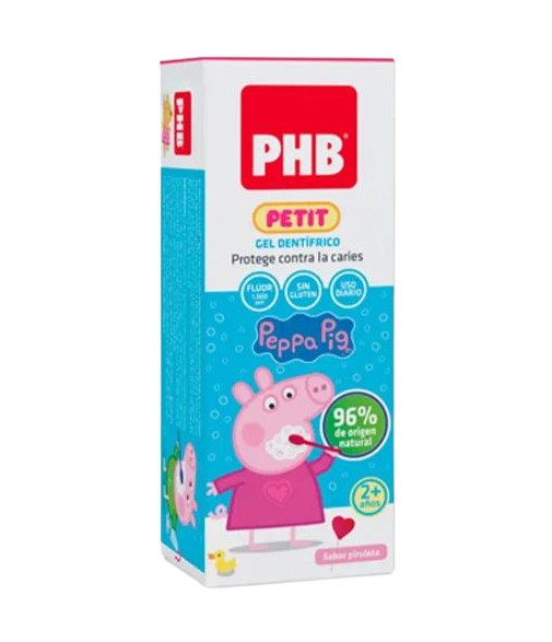 PHB Petit Gel Dentífrico Sabor Piruleta +2 años 50 ml