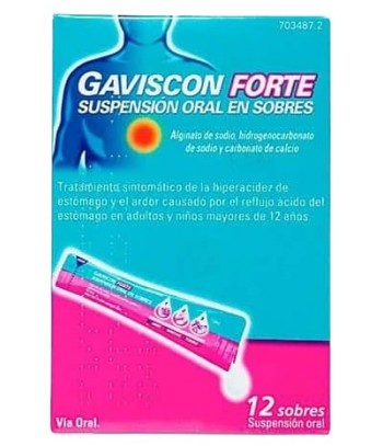 Gaviscon Forte Suspensión Oral 12 Sobres