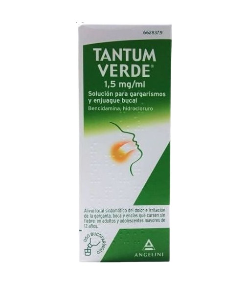 Tantum Verde 0,15% Colutorio 240 ml