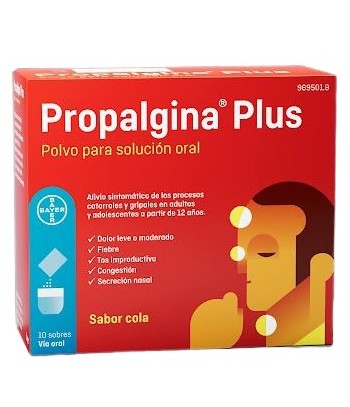 Propalgina Plus 10 Sobres para Solución Oral