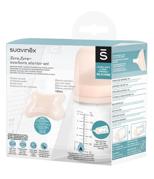 Suavinex Zero Zero Newborn Starter Set Silicona