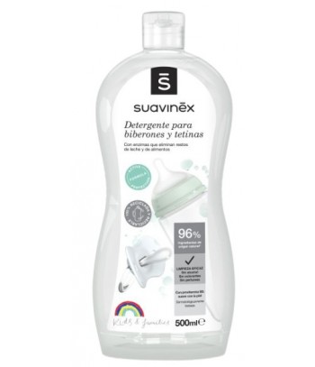 Suavinex Detergente para Biberones y Tetinas 500 ml