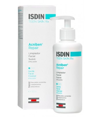 Isdin Teen-Skin RX Acniben Repair Limpiador Suave Emusión 180 ml