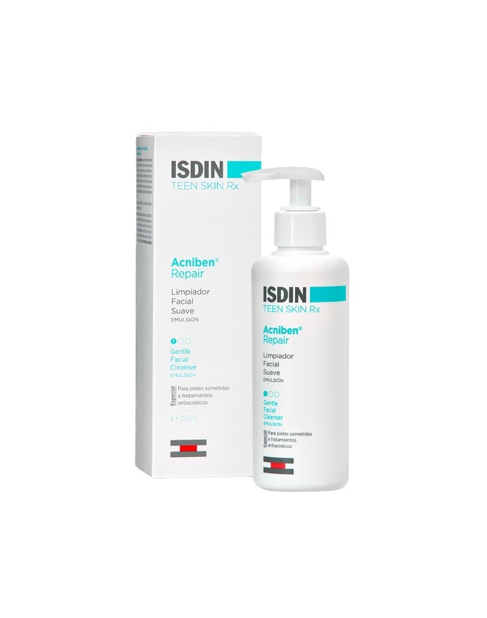 Isdin Teen-Skin RX Acniben Repair Gentle Cleanser Emulsion 180 ml