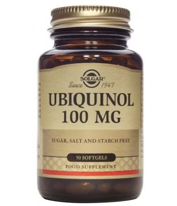 Solgar Ubiquinol 100 mg 50 Cápsulas Blandas