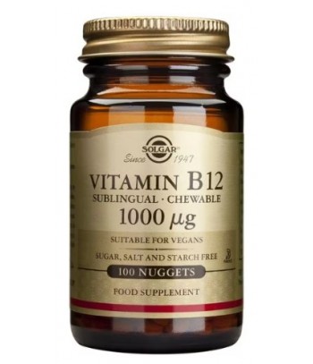 Solgar Vitamina B12 1000 μg 100 comprimidos