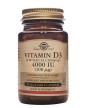 Solgar Vitamina D3 (Colecalciferol) 4000 UI (100 μg) 60 Cápsulas Vegetales