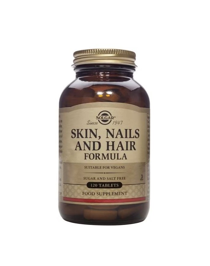 Solgar Fórmula Pelo, Piel y Uñas 120 Comprimidos