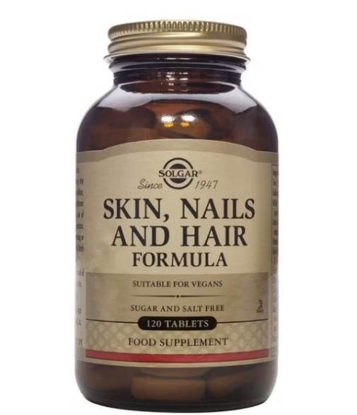 Solgar Fórmula Pelo, Piel y Uñas 120 Comprimidos