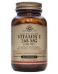 Solgar Vitamina E 268 mg (400 UI) D-Alfa Tocoferol y Mezcla de Tocoferoles 50 Cápsulas Blandas