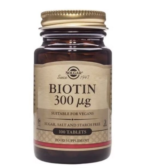 Solgar Biotin 300 μg 100 tablets