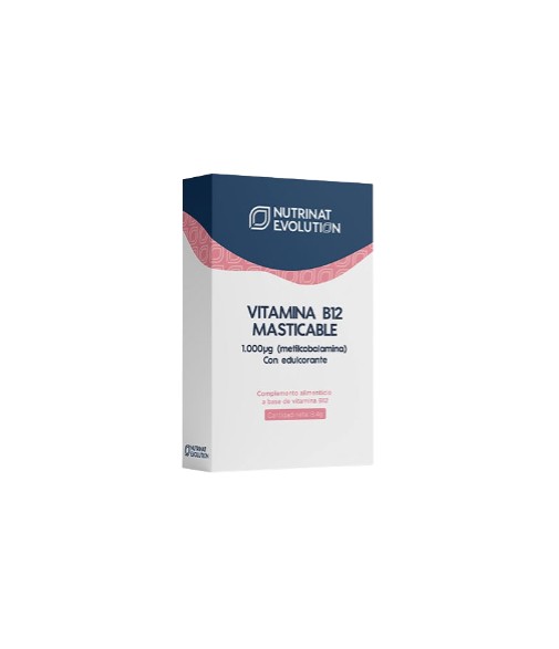 Nutrinat Evolution Vitamina B12 Masticable 1000 µg