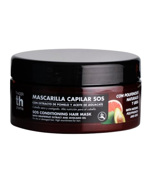 TH Pharma Mascarilla SOS con Extracto de Pomelo y Aceite de Aguacate 300 ml