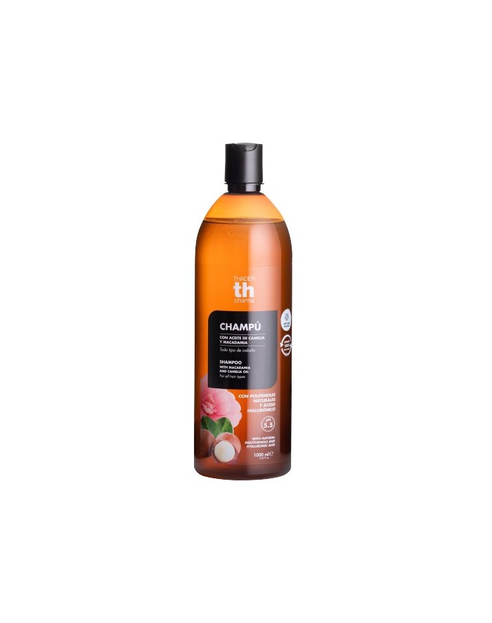 TH Pharma Nature Champú Aceite de Camelia y Macadamia 1 Litro