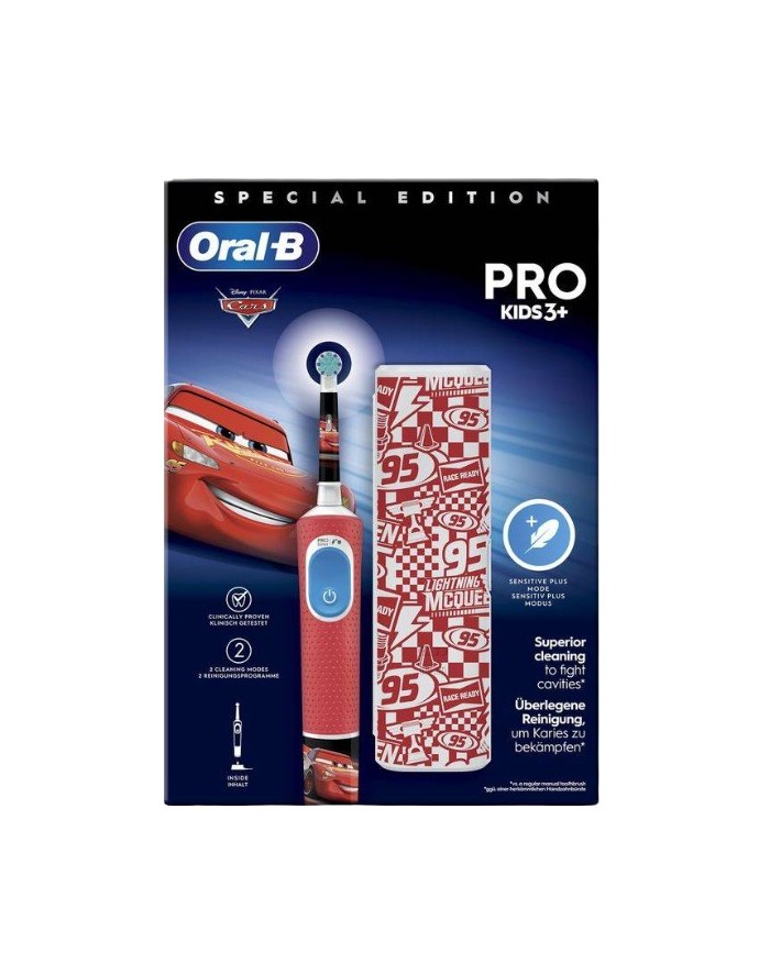 Oral B PRO Kids Cars 3+ Electric Toothbrush