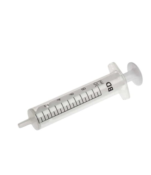 BD Discardit II Jeringa Sin Aguja 10 ml