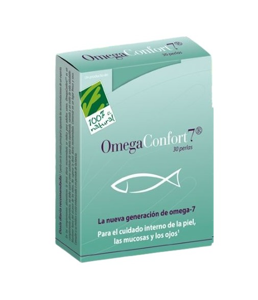 100% Natural Omega 7 Confort 30 Cápsulas