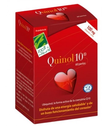 100% Natural Quinol Ubiquinol 100 60 Cápsulas