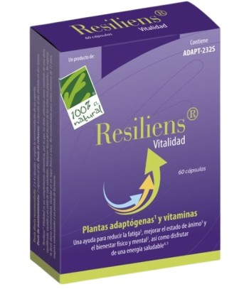100% Natural Resiliens Vitality 60 Capsules