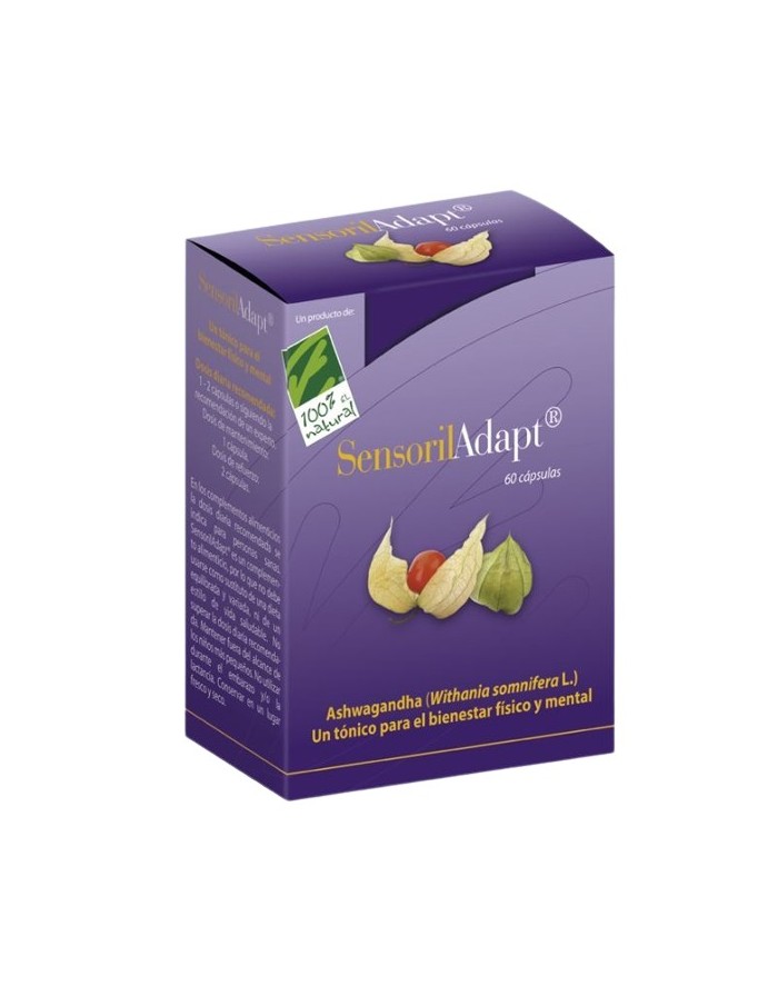 100% Natural Sensoril Adapt 60 Capsules