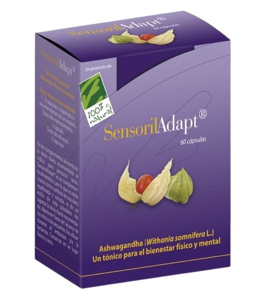 100% Natural Sensoril Adapt 60 Capsules