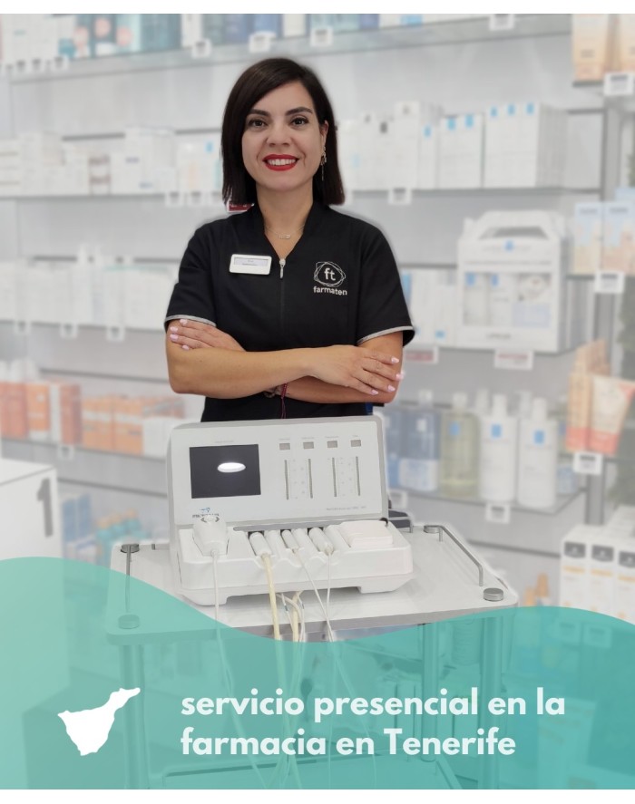 Servicio de dermoanálisis y asesoramiento en dermocosmética en Farmacia Tenerife