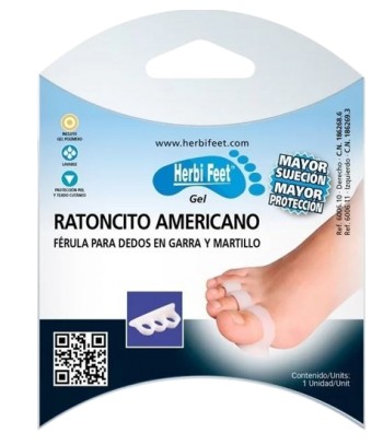 Herbi Feet Ratoncito Americano Pie Izquierdo