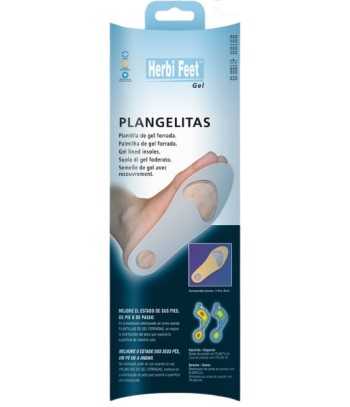 Herbi Feet Plantilla Plangelitas Zona Talón y Metatarsos T/M