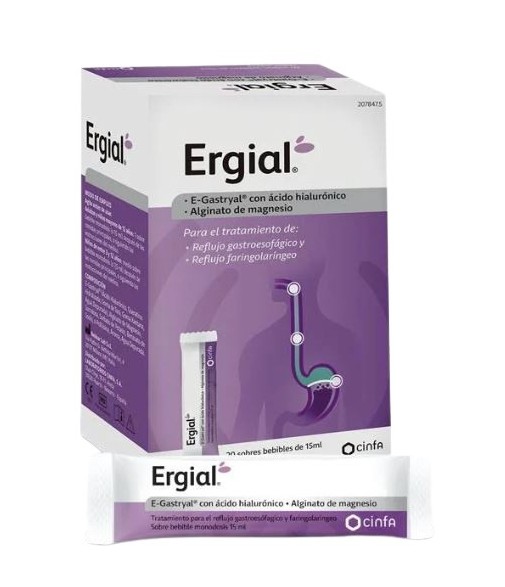 Ergial Mint Flavor 20 Drinkable Sachets