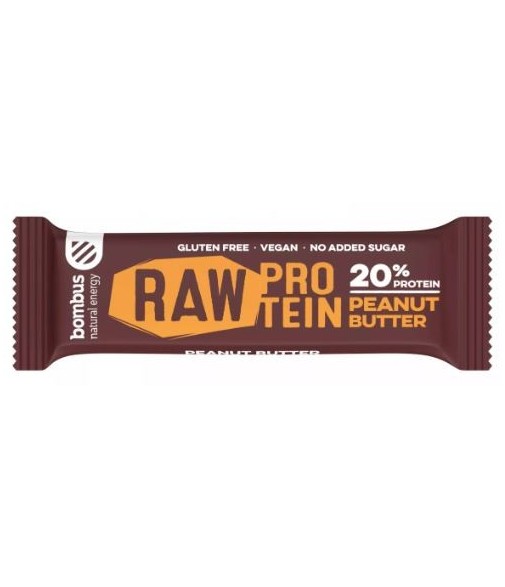 Santiveri Barrita Bombus RAW Protein Crema de Cacahuete 50 g