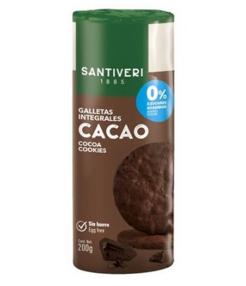 Santiveri Galletas Integrales Cacao 200 g