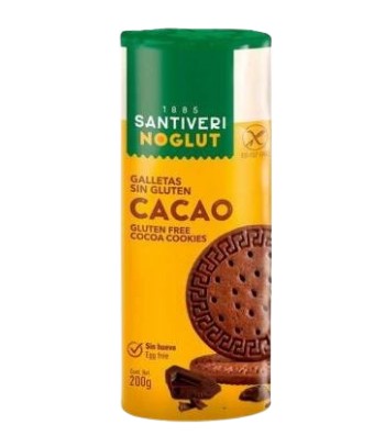Santiveri Galletas Sin Gluten Cacao 200 g