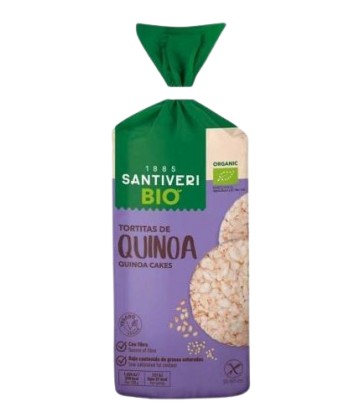 Santiveri Tortitas de Arroz con Quinoa 100g 18 Unidades